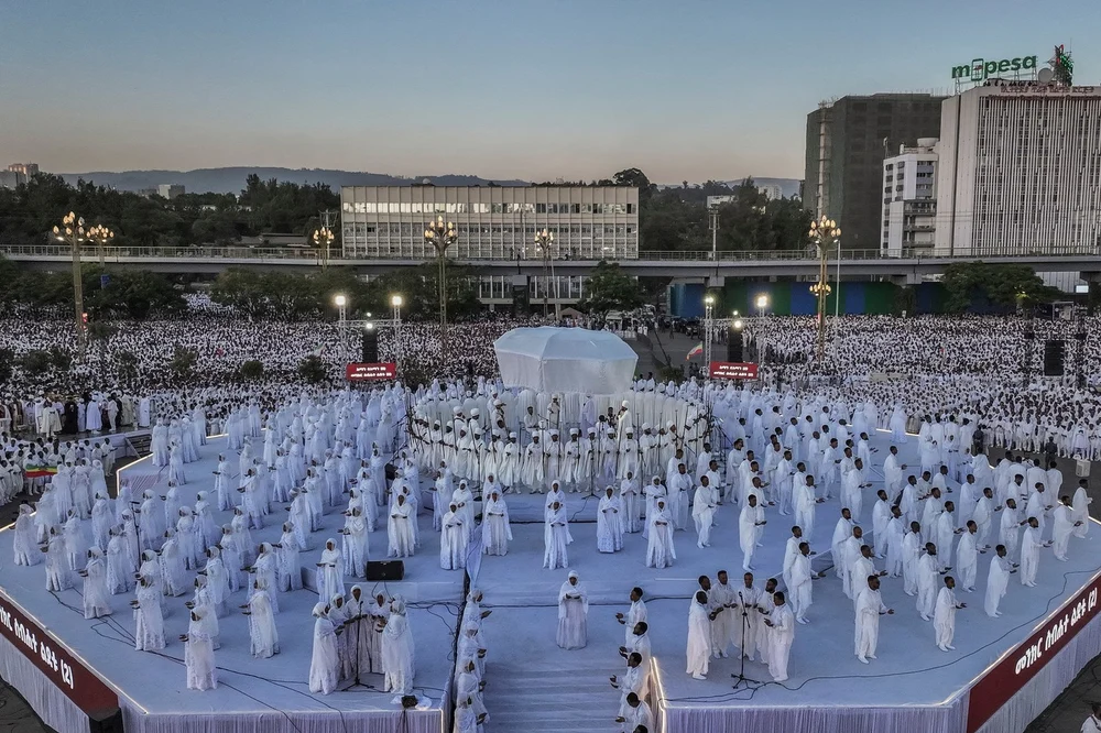 Cum a sărbătorit Crăciunul singura țară ortodoxă din Africa. Imagini spectaculoase cu tradiții vechi de secole