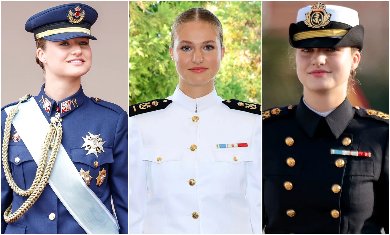 Prințesa Leonor în uniformă militară   Profimedia jpg