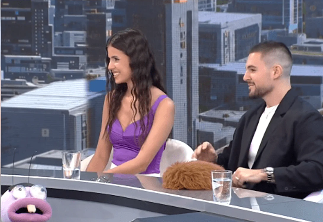 Mario Fresh și Miruna Gavrilă. Foto: captură TV