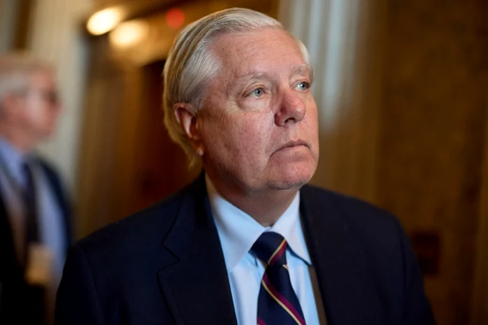 Senatorul Linsdey Graham l-a criticat pe Zelenski pentru că s-a certat cu Trump FOTO EPE-EFE