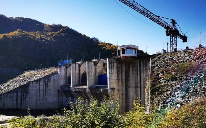 Barajul Mihăileni. Foto: Daniel Guță