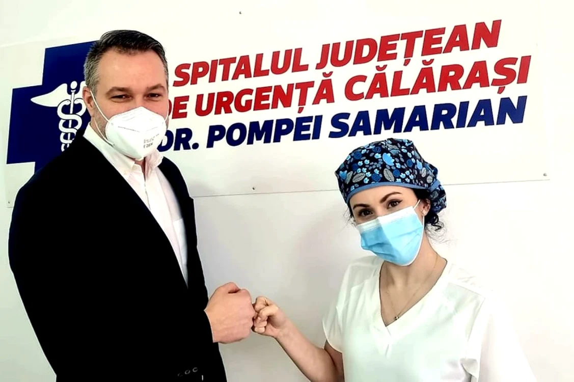 Dr. Alexandra Chivu a ales să profeseze la Călăraşi FOTO Facebook/B.M.