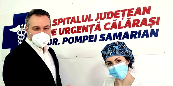 calarasi medic nou la spitalul din Calarasi FOTO faceb/B.M.
