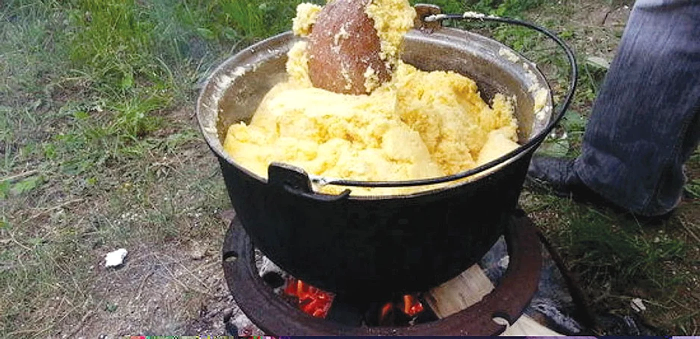 Balmoşul e pregătit la ceaun