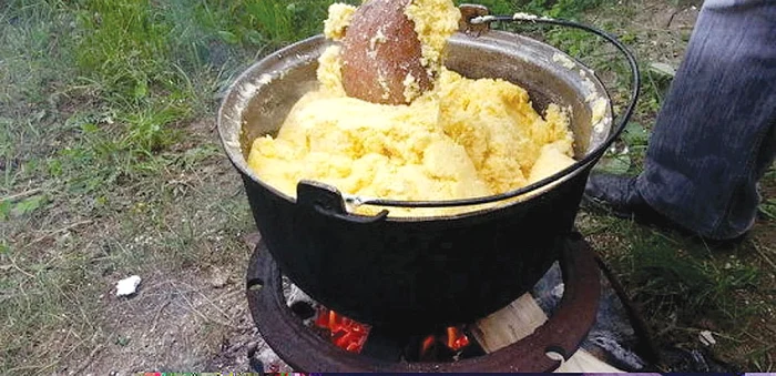 Balmoşul  e pregătit  la ceaun