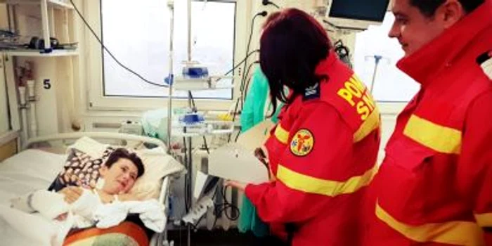 Tort pentru Alex, din partea salvatorilor FOTO: ISU Dobrogea