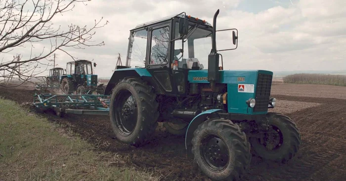 Agricultura Moldovei duce lipsă de tractoaremoderne FOTO: TUDOR IOVU