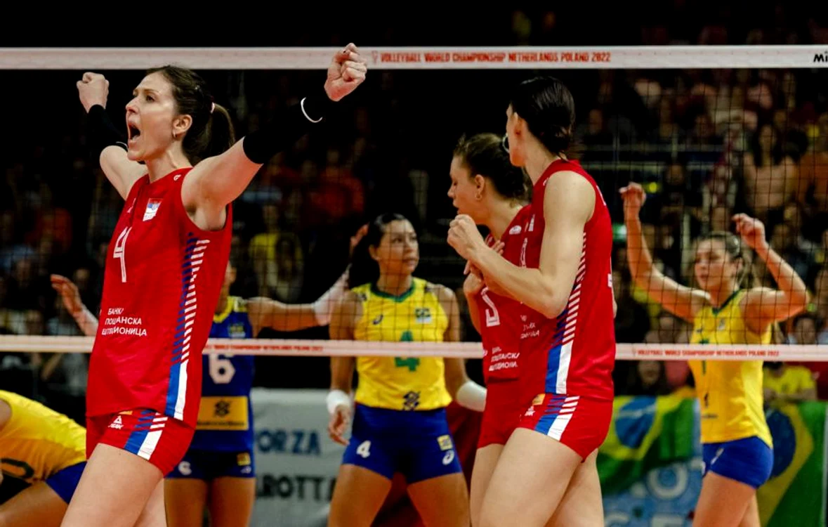 Serbia este pentru a 2-a oară consecutiv Foto: EPA-EFE