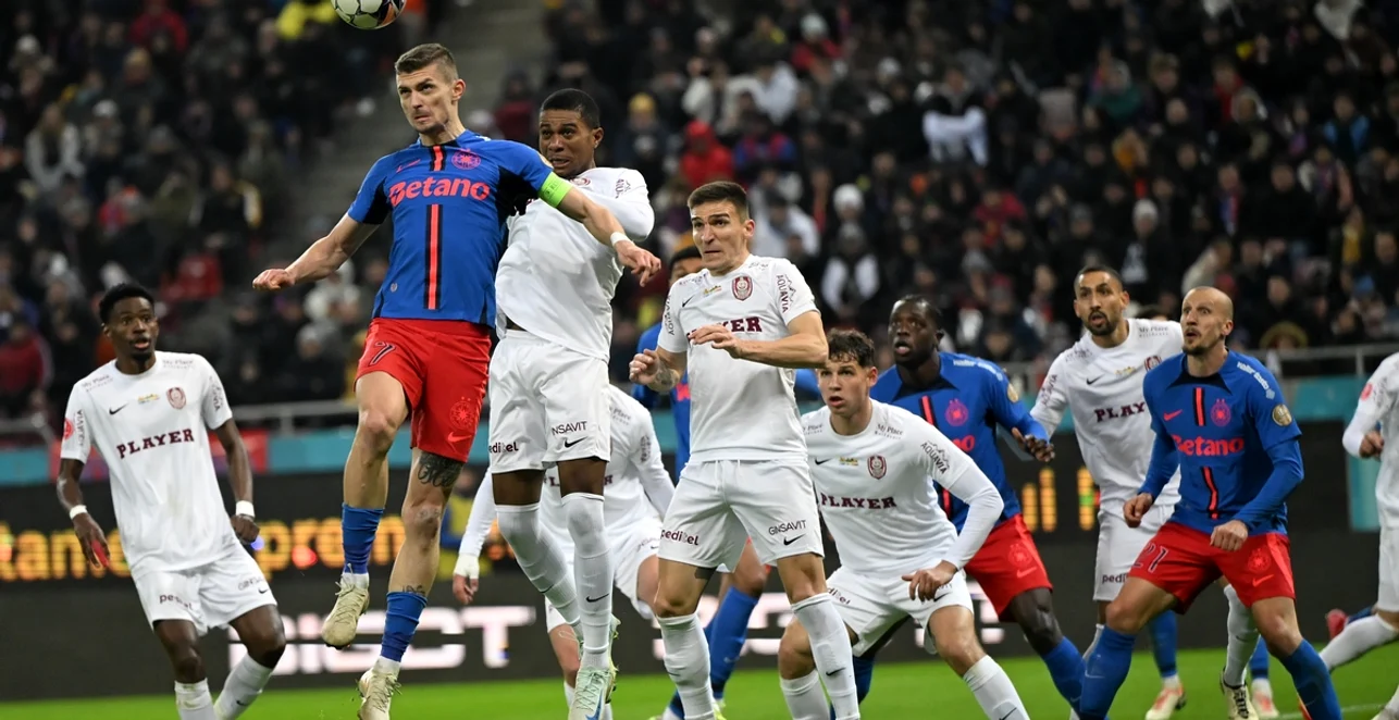 CFR Cluj încearcă se oprească supremația FCSB. Foto Sportpictures