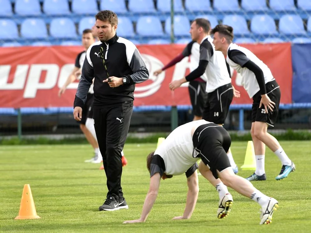 Adrian Mutu a antrenat pe FC Voluntari în 2018Foto: sportpictures.eu