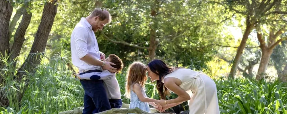 Prințul Harry, Meghan Markle, Archie, Lilibet foto Instagram Meghan jpg