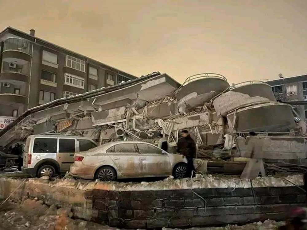 Urmări ale cutremurului din Turcia, 2023. Foto: X