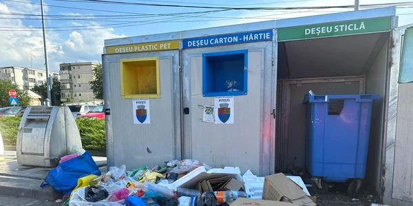gunoaie aruncate langa pubele pitesti foto Politia Locala Pitesti jpeg
