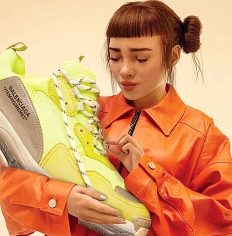 Miquela a apărut deja în reclame pentru celebre case de modă