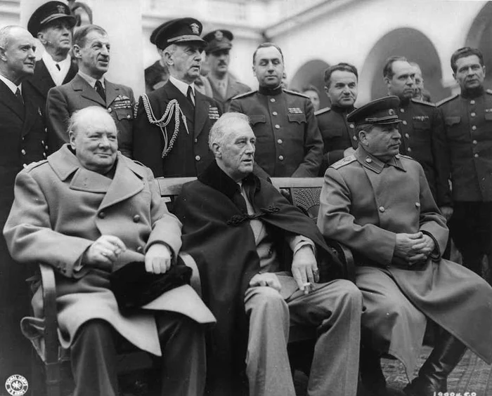 Winston Churchill Franklin Roosevelt Iosif Stalin Yalta jpg jpeg