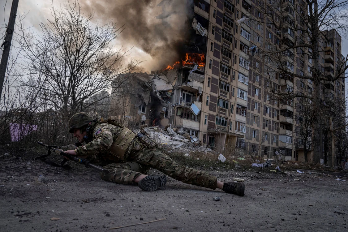Lupte crunte în Avdiivka FOTO Profimedia