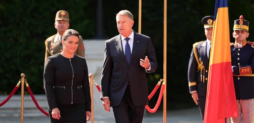 Katalin Novak si Klaus Iohannis FOTO Presidency jpg