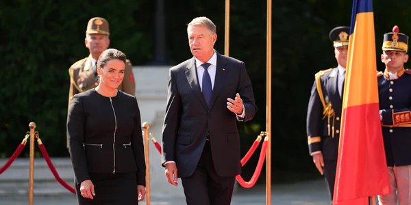Katalin Novak si Klaus Iohannis FOTO Presidency jpg