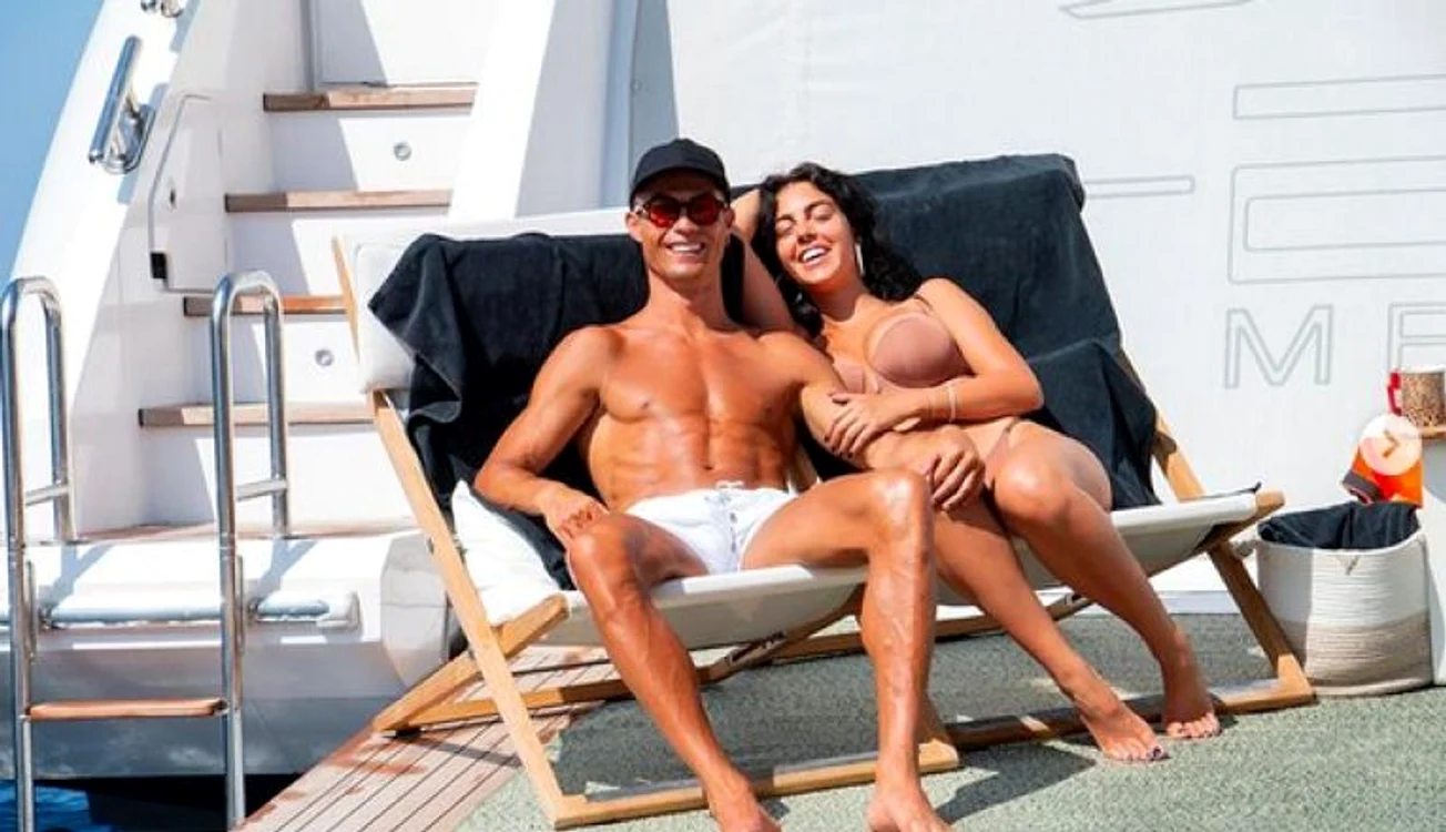 Cristiano Ronaldo, alături de modelul Georgina Rodriguez