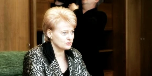 Dalia Grybauskaite, preşedinta Lituaniei