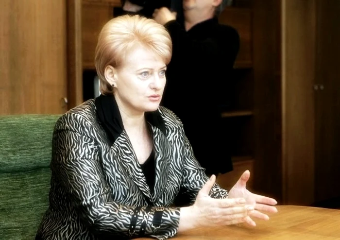 Dalia Grybauskaite, preşedinta Lituaniei