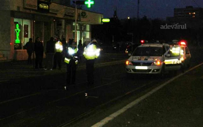 Hoţii au fost opriţi de poliţie  FOTO: Adevărul