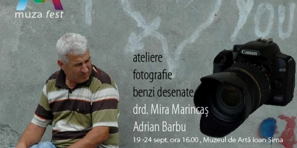 Atelierele de fotografie şi benzi desenate au loc zilnic între 16.00 şi 18.00