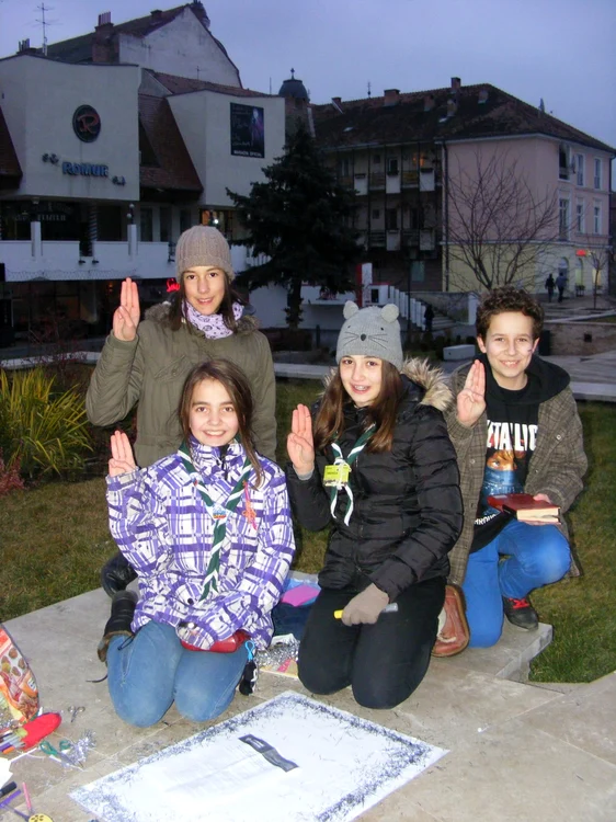 Patrula Temerarilor vrea să câştige premiul cel mare: un camp  pe munte! FOTO: Ana Gajdo