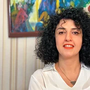 Narges Mohammadi activistă iraniană aflată în închisoare a câștigat Premiul Nobel pentru Pace 2023 FOTO AFP (4) jpg