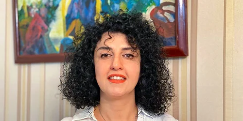 Narges Mohammadi activistă iraniană aflată în închisoare a câștigat Premiul Nobel pentru Pace 2023 FOTO AFP (4) jpg