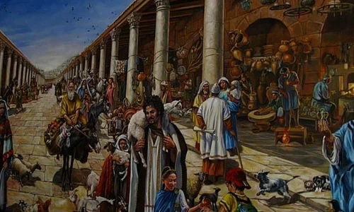 La shopping cu vechii romani jpeg