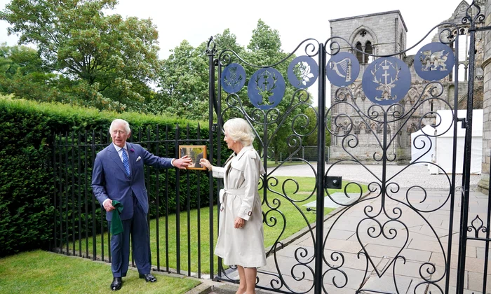 Charles și Camilla la Holyroodhouse, Getty jpg