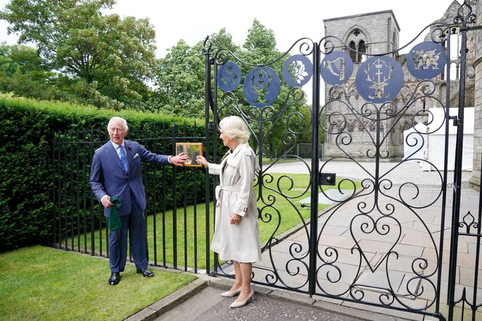 Charles și Camilla la Holyroodhouse, Getty jpg