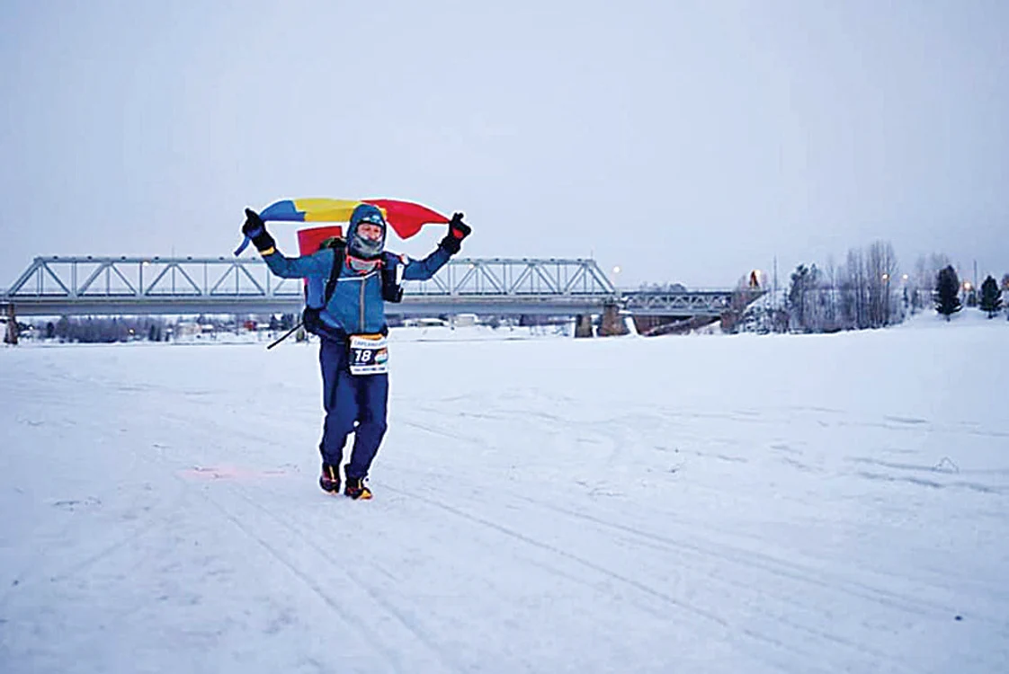 2022. Sportivul de 46 de ani,  lider în competiţia  de la Polul Nord