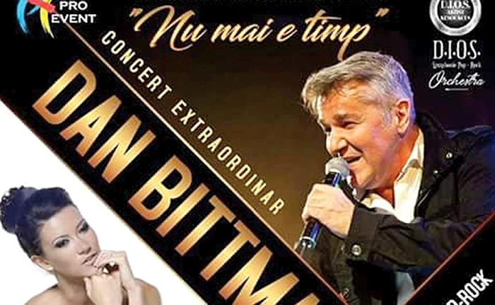 
    Bittman este singur pe afișul concertului de la Bacău, din 20 septembrie  