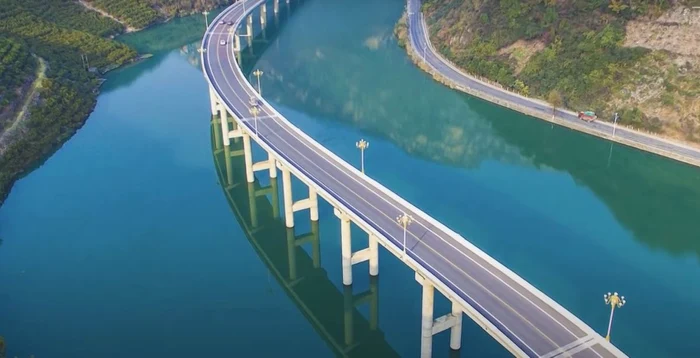 „Autostradă fluvială" din China (foto: captură video)