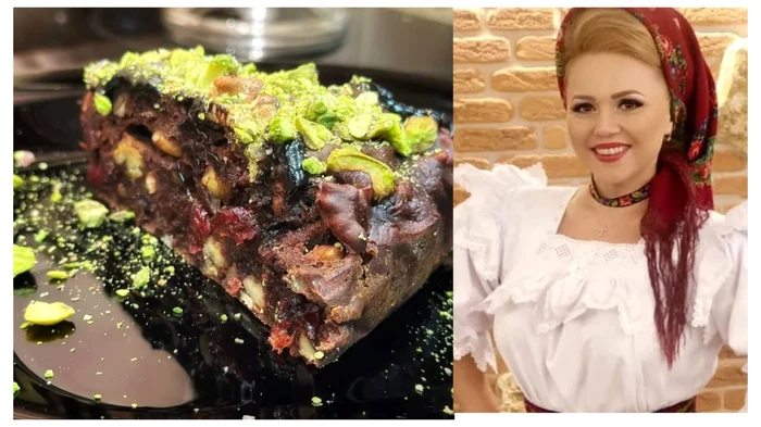 Cornelia Rednic oferă rețeta pentru negresă de post - Foto: colaj Click!