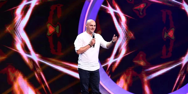 Dan Ţuţu - dublu finalist „IUmor” Foto Arhiva personală Dan Ţuţu