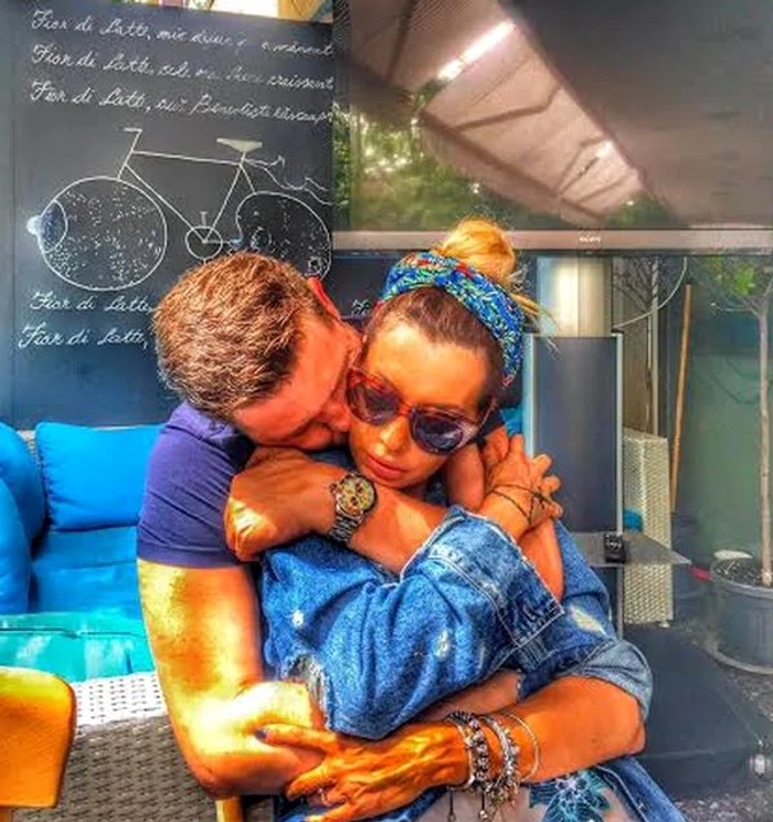 Maria Simion şi noul ei iubit