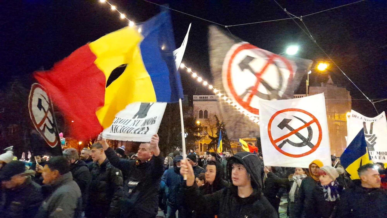 Marșul "Eroii nu mor niciodatâ" FOTO Ștefan Both