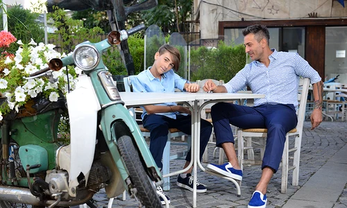 Petre Fumuru şi fiul său jpeg