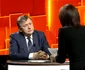 Crin Antonescu la 40 de întrebări cu Denise Rifai la Kanal D. FOTO: captură TV
