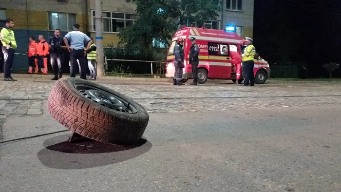 Accident grav în Brăila FOTO: Obiectiv Vocea Brăilei