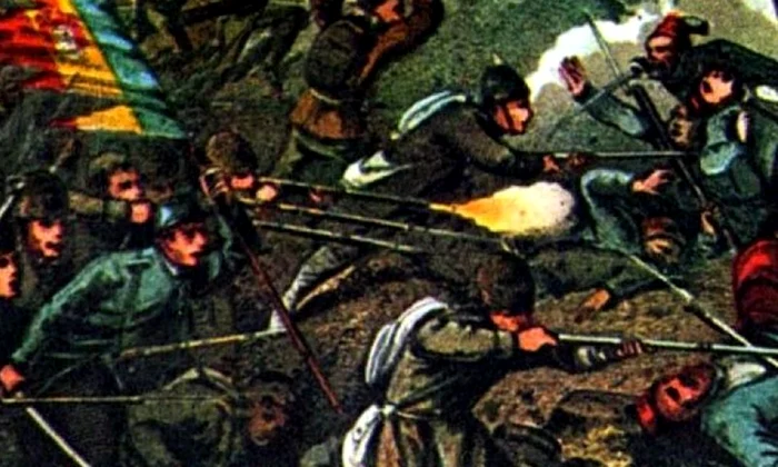 Războiul de Independenţă: La Plevna generalul otoman Osman Paşa s a predat generalului Cerchez jpeg