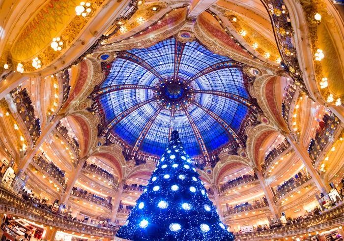 Bradul de la Galeriile Lafayette 