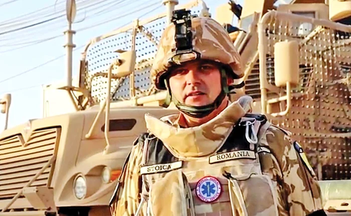 Caporalul Mădălin Stoica se afla de o lună în Afganistan