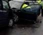 Accident rutier pe DN7 - E81 în Budeşti - Vâlcea - două maşini s-au ciocnit din cauza unui şofer băut Foto Adevărul