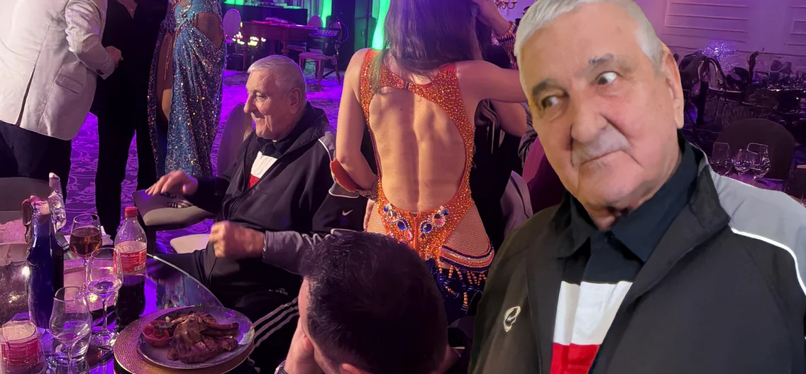 Rică Răducanu a făcut senzație la Revelionul Artiștilor   