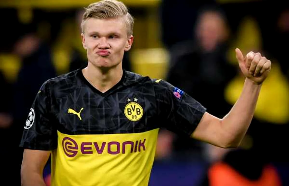 Erling Braut Håland joacă de o manieră incredibilă pentru un puşti de doar 19 ani. FOTO: EPA-EFE