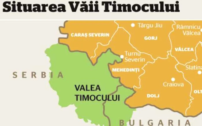 Situarea Văii Timocului